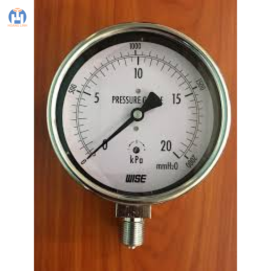 Đồng hồ đo áp suất Wise P254