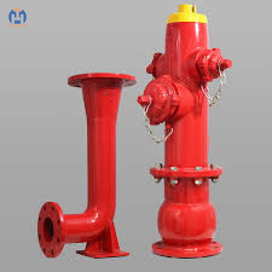Trụ tiếp nước PCCC 3 cửa có đế 